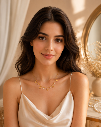 Aurora Butterfly Necklace