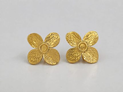 Golden Bloom Studs